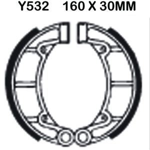 EBC Brake Shoes Y532