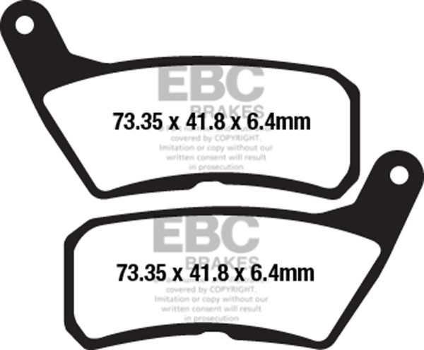 EBC Brake Pads FA654-S/Order