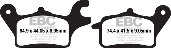 EBC Brake Pads SFA655
