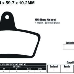 EBC Brake Pads FA623HH