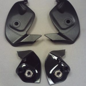 Shoei Neotec Locking Nut Trim Black Pair