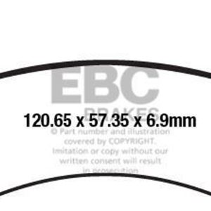 EBC Brake Pads FA656TT-S/Order