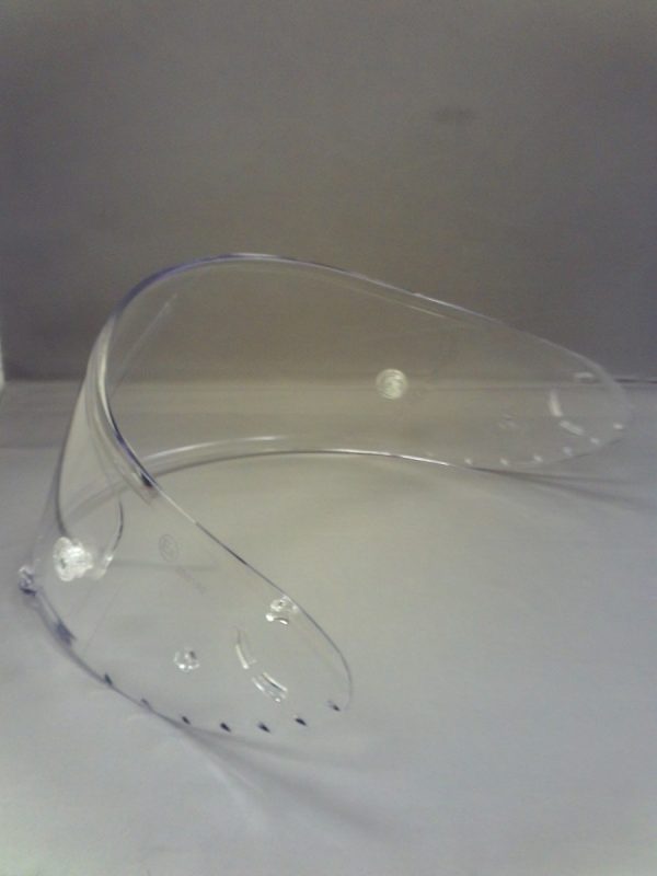 Shoei Visor CWR-F Clear [C/W Posts] [FLAT RACE VISOR]