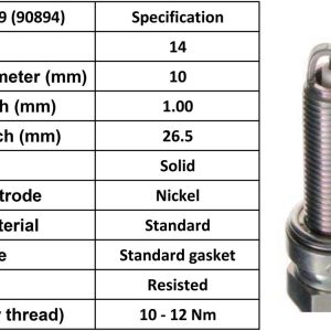 NGK Spark Plug LMAR8F-9 Plugs [Box 10]