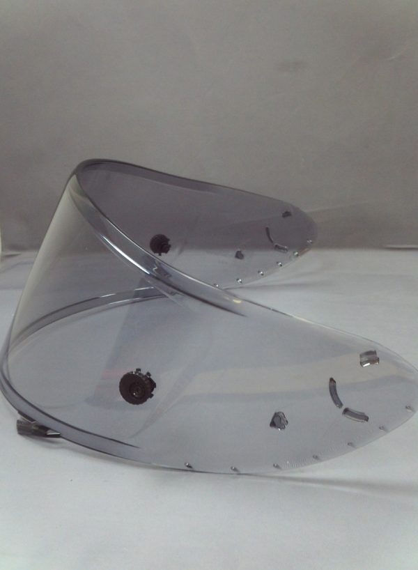 Shoei Visor CWR-F Mellow Smoke [C/W Posts] [FLAT RACE VISOR]