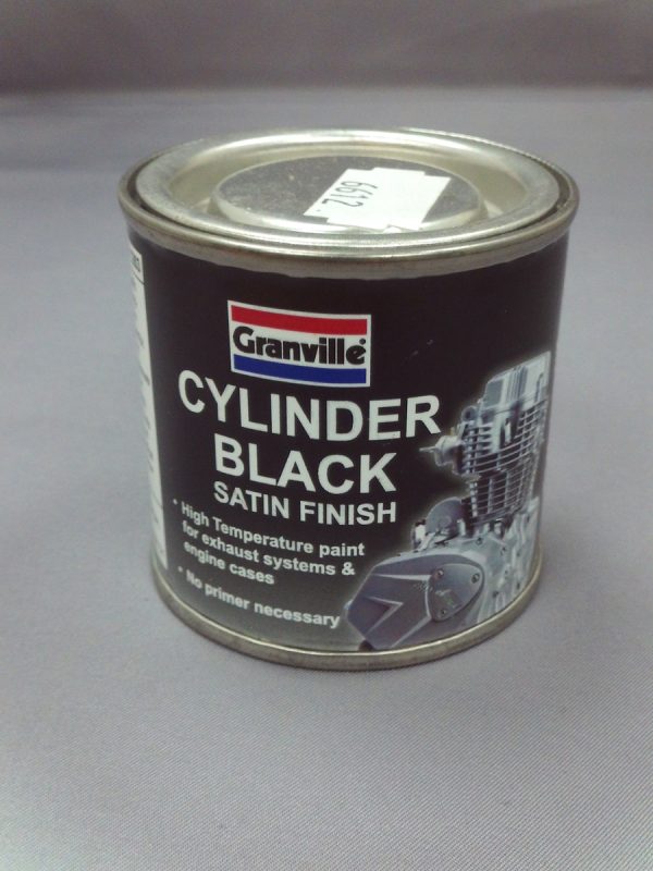 Cylinder Black Paint Satin 100ml