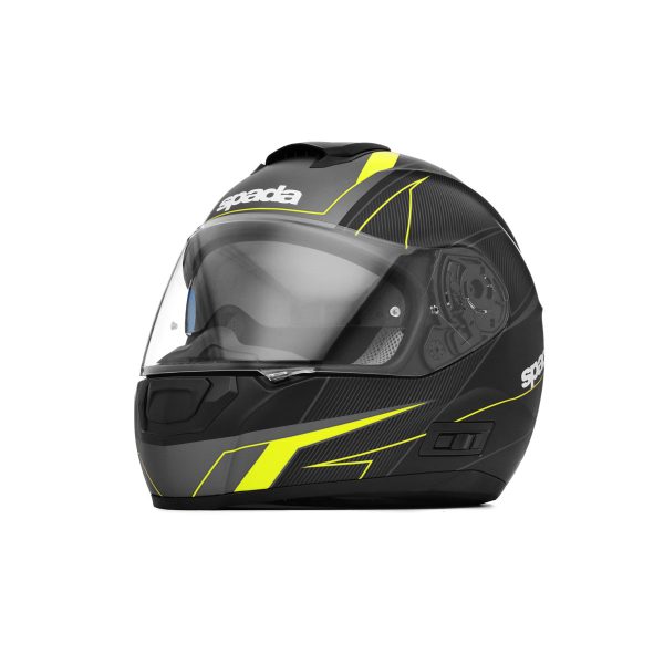 Spada SP16 Linear Matt Black/Yellow/Anthracite Helmet