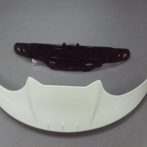 Shoei NXR Top Outlet Spoiler Matt White