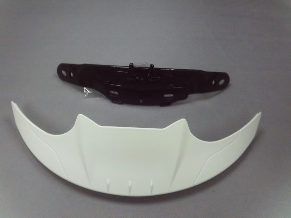 Shoei NXR Top Outlet Spoiler Matt White
