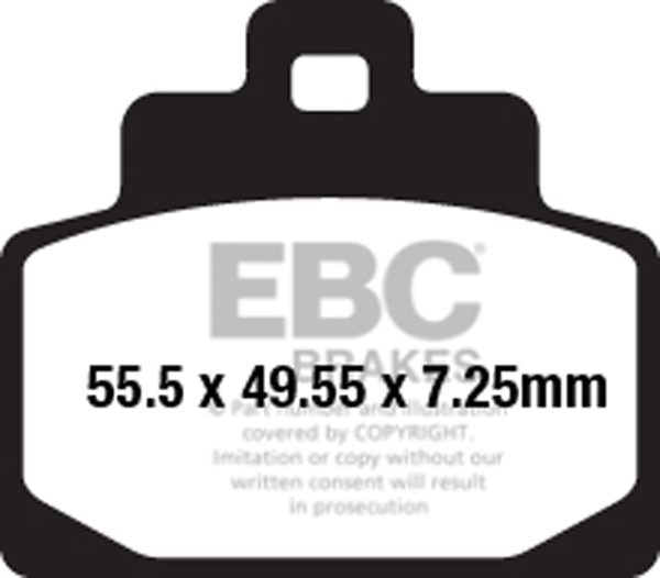 EBC Brake Pads SFAC681-Special Order