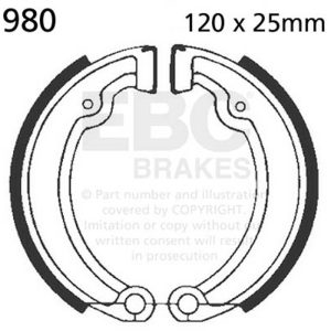 EBC Brake Shoes 980