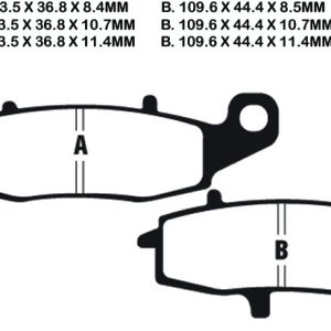 EBC Brake Pads EPFA231HH