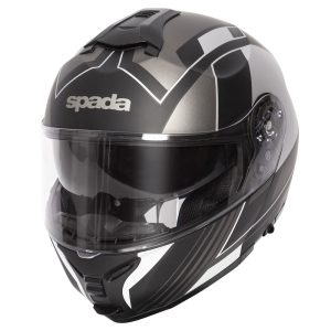 Spada Orion Whip Matt Black/Silver Helmet