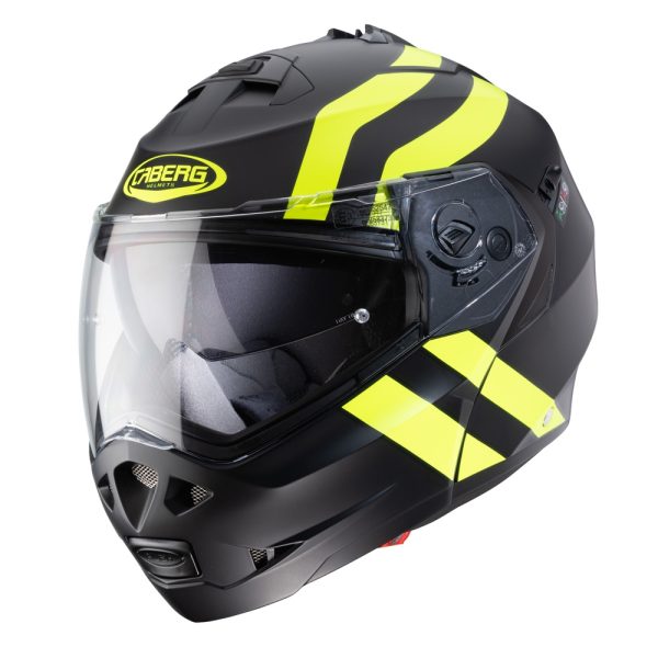 Caberg Duke 2 Super Legend Matt Black/Yellow Helmet