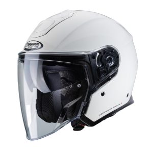 Caberg Flyon White Open Face Motorcycle Helmet S/O