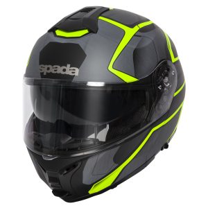 Spada Orion Matt Slate Black/Yellow Helmet