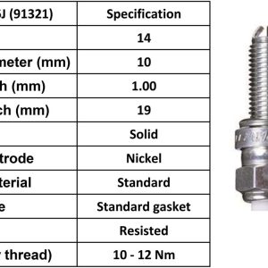 NGK Spark Plug MAR9A-6J Plugs [Box 4]