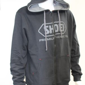Shoei Vintage 2 Zipped Hoodie Black
