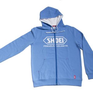 Shoei Vintage 2 Zipped Hoodie Blue