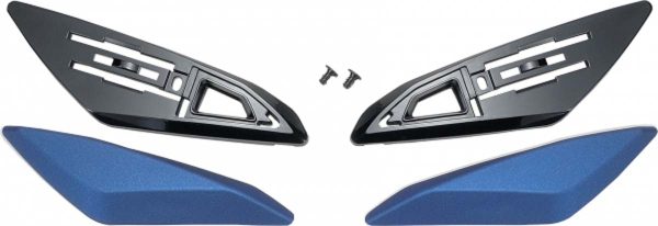 Shoei NXR2 Upper Air Intake Matt Blue Metallic