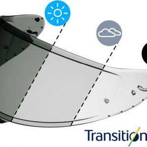 Shoei Visor CWR-F2PN Photochromic [Not Legal For Road Use]