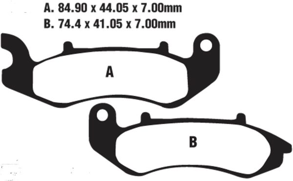 EBC Brake Pads FA707V