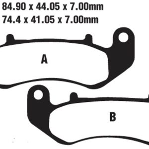 EBC Brake Pads FA707