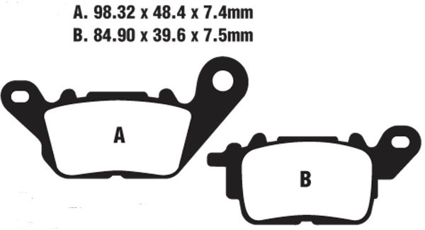 EBC Brake Pads SFAC694