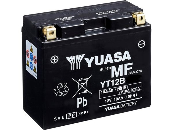 Yuasa Batteries YT12B(WC)