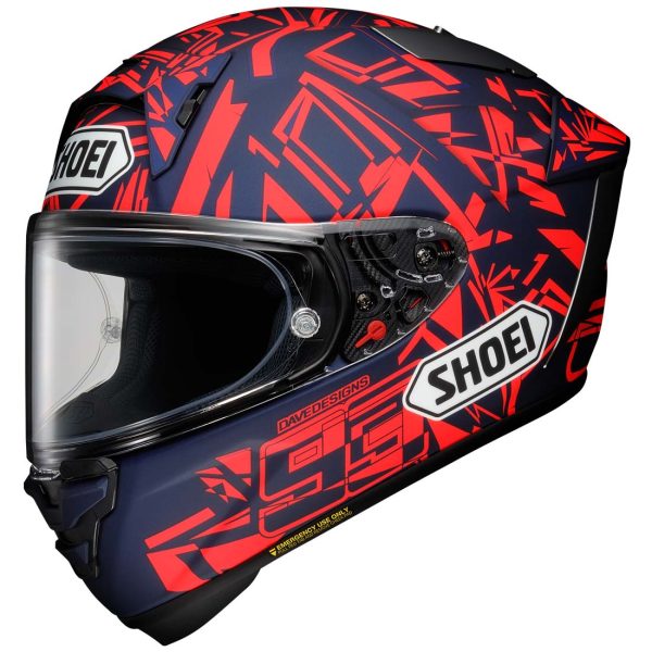 Shoei X-Spr Pro Marquez Dazzle Helmet S/O