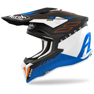 Airoh Strycker Skin Blue Matt Helmet [22.06]