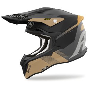 Airoh Strycker Blazer Gold Matt Helmet [22.06] S/O