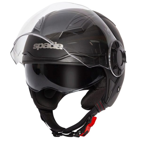 Spada Lycan 06 Matt Black Helmet