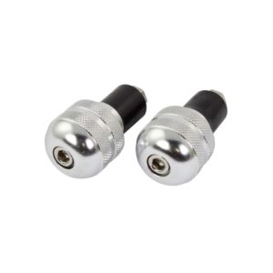 Bike It Chrome 13mm Round Bar End Weights