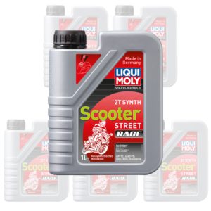 Liqui Moly Oil 2 Stroke – Fully Synth – Scooter Street Race 1L [1053] (Box Qty 6)