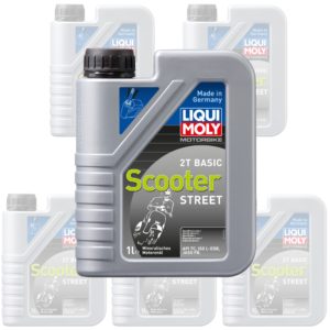 Liqui Moly Oil Motorbike 2T Basic Scooter (Sae30 Alt) 1L [1619] (Box Qty 6)