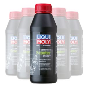 Liqui Moly Oil 2 Stroke – Semi Synth – Scooter Street 500Ml [1622] (Box Qty 12)
