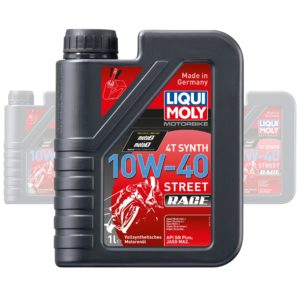 Liqui Moly Oil 4 Stroke – Fully Synth – Street Race – 10W-40 1L [20753] (Box Qty 6)