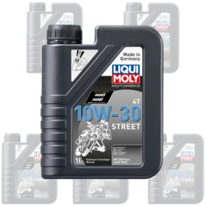 Liqui Moly Oil 4 Stroke – Semi Synth – Street – 10W-30 1L [2526] (Box Qty 6)