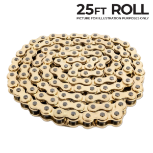 Triple-S O-Ring Chain Gold 25ft Roll 530-473 Link