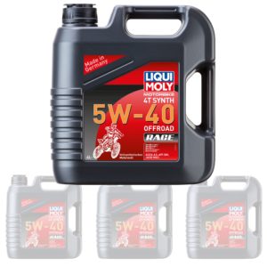 Liqui Moly Oil 4 Stroke – Fully Synth – Offroad Race 5W-40 4L [3019] (Box Qty 4)