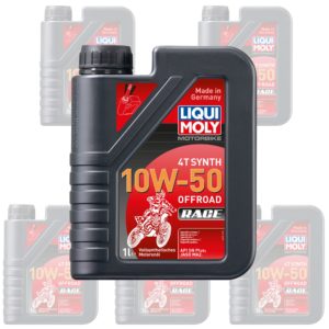 Liqui Moly Oil 4 Stroke – Fully Synth – Offroad Race 10W-50 1L [3051] (Box Qty 6)