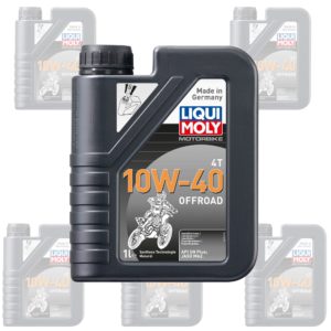Liqui Moly Oil 4 Stroke – Semi Synth – Offroad Race 10W-40 1L [3055] (Box Qty 6)