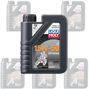 Liqui Moly Oil 4 Stroke – Semi Synth – Offroad Race 15W-50 1L [3057] (Box Qty 6)
