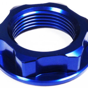 GP Pro Blue Steering Stem Nut – M24 x 32 x P1.5 x H10
