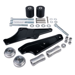 BikeTek Black STP Crash Protector For Honda CBR500R 13>