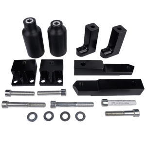 BikeTek Black STP Crash Protector For Kawasaki Ninja 300 13>