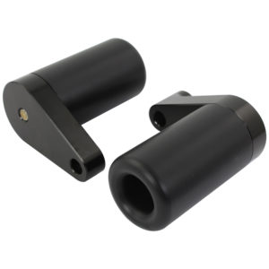 BikeTek Black STP Crash Protector For Kawasaki ZX10R 04-05