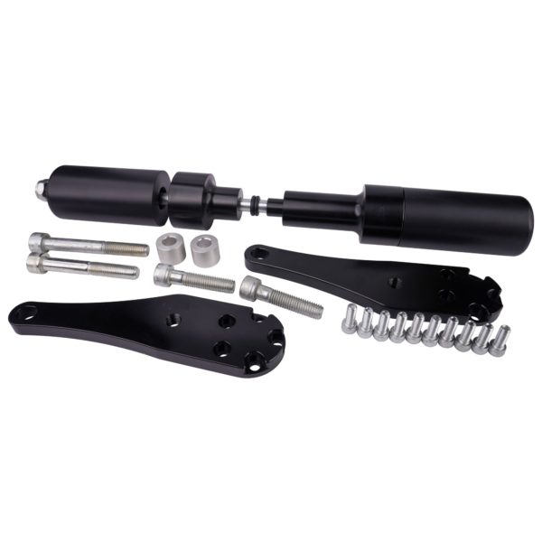 BikeTek Black STP Crash Protector For Kawasaki ZX10R 06-07