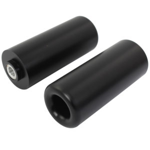 BikeTek Black STP Crash Protector For Suzuki SV1000 03-07